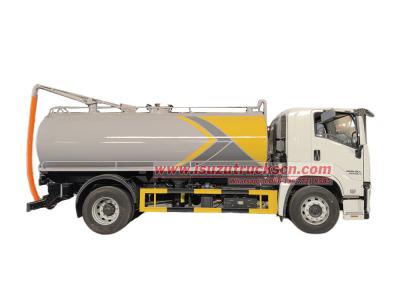 Isuzu new FTR 10000 liters fecal suction truck