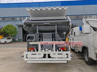 Isuzu 700P High-position Leak-proof Self-loading Garbage Truck