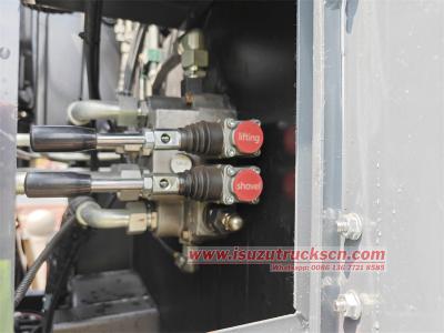 Isuzu FVR 14CBM rear lifting garbage truck