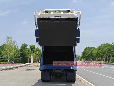 Isuzu FVR 14CBM rear lifting garbage truck