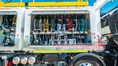 Isuzu FVZ 8X4 12cbm fuel lubrication service truck