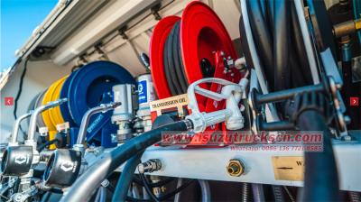 Isuzu FVZ 8X4 12cbm fuel lubrication service truck