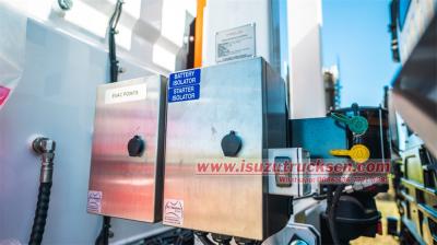 Isuzu FVZ 8X4 12cbm fuel lubrication service truck