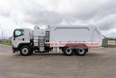 Isuzu GIGA 6x4 20cbm side loader rubbish truck