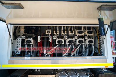 Isuzu GIGA 6X4 15cbm fuel and lubrication service vehicle