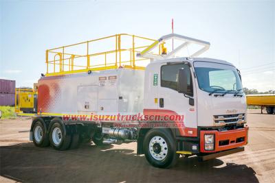 Isuzu GIGA 6X4 15cbm fuel and lubrication service vehicle