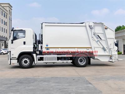 Isuzu FVZ 16CBM rear lifting compactor truck