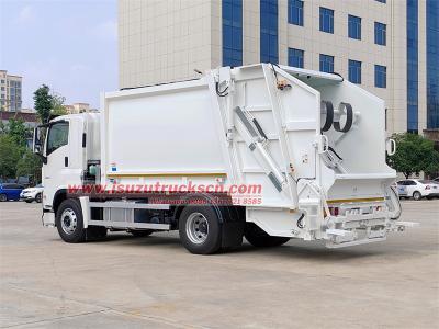 Isuzu FVZ 16CBM rear lifting compactor truck