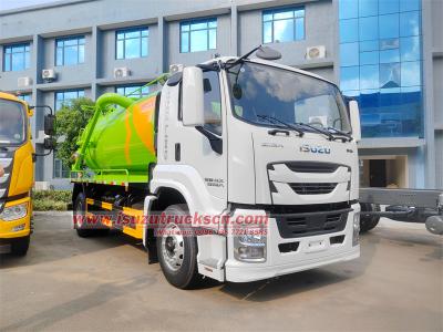 Isuzu FTR 12CBM vacuum suction truck