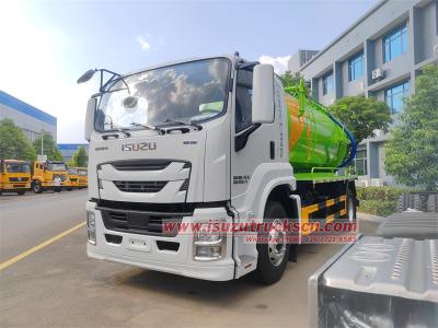 Isuzu FTR 12CBM vacuum suction truck