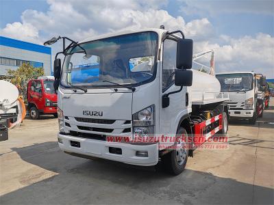 Isuzu KV100 5000 liters fecal suction truck