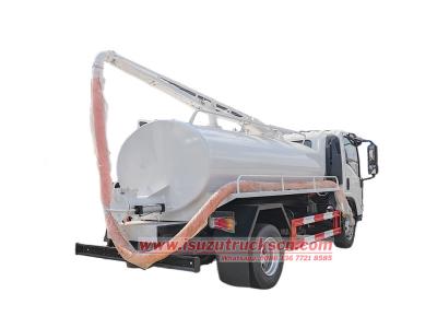 Isuzu KV100 5000 liters fecal suction truck