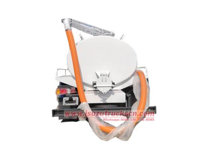 Isuzu KV100 5000 liters fecal suction truck