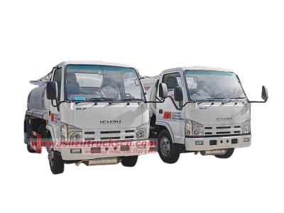 Isuzu ELF 4000 liters fuel refueling truck
