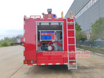 Isuzu 700P double row 4000L foam fire truck
