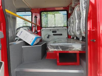 Isuzu 700P double row 4000L foam fire truck