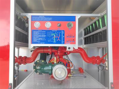 Isuzu 700P double row 4000L foam fire truck