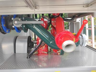 Isuzu 700P double row 4000L foam fire truck