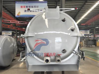 12000 liters sewage suction truck upper body