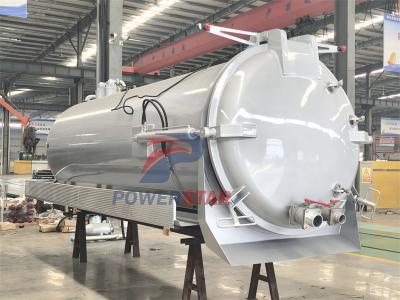 12000 liters sewage suction truck upper body