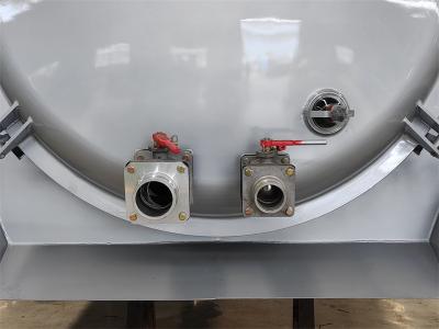 12000 liters sewage suction truck upper body