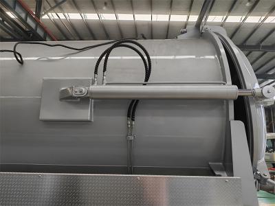 12000 liters sewage suction truck upper body