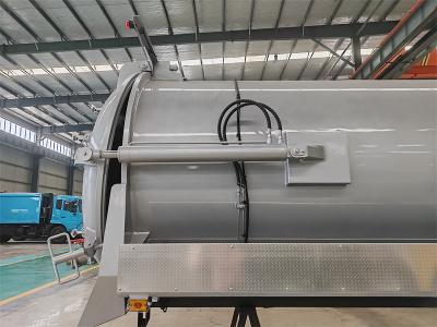 12000 liters sewage suction truck upper body