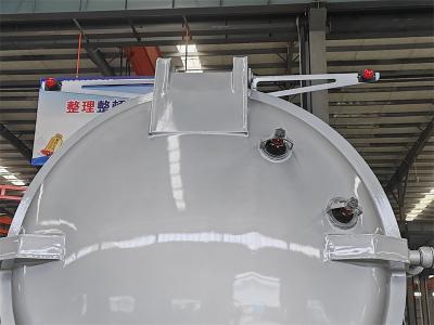 12000 liters sewage suction truck upper body
