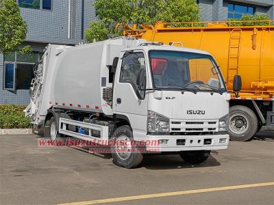 Isuzu 100P 7cbm rear loader truck
