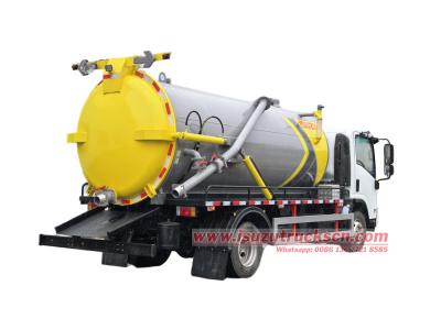 Isuzu 700P 8CBM vacuum suction truck