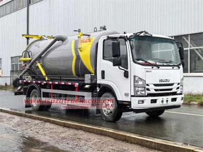 Isuzu 700P 8CBM vacuum suction truck