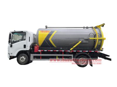Isuzu 700P 8CBM vacuum suction truck