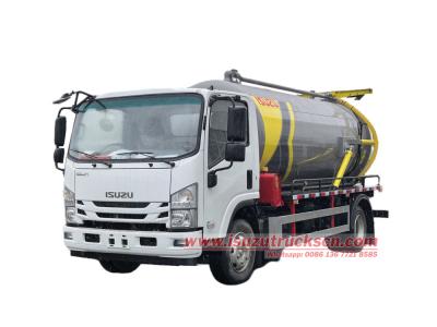 Isuzu 700P 8CBM vacuum suction truck