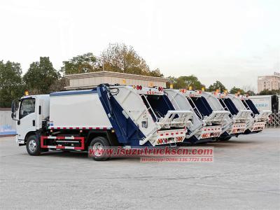 Isuzu EVM600 6cbm electric rear loader truck
