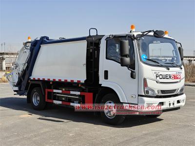 Isuzu EVM600 6cbm electric rear loader truck