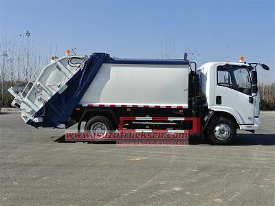 Isuzu EVM600 6cbm electric rear loader truck