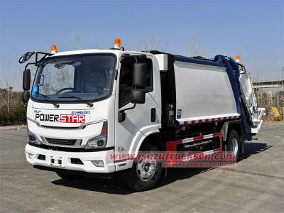 Isuzu EVM600 6cbm electric rear loader truck