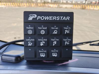 Isuzu EVM600 6cbm electric rear loader truck