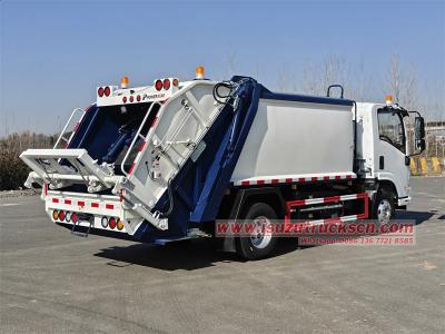 Isuzu EVM600 6cbm electric rear loader truck