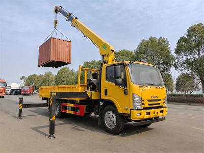 Isuzu 700P RHD truck mounted crane