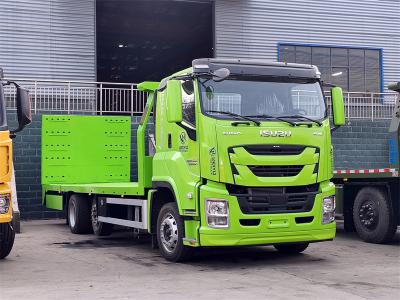 Isuzu 6x4 GIGA 30tons flatbed wrecker truck