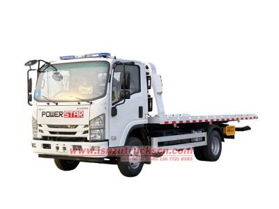 Isuzu 5T flatbed recovery towing truck
