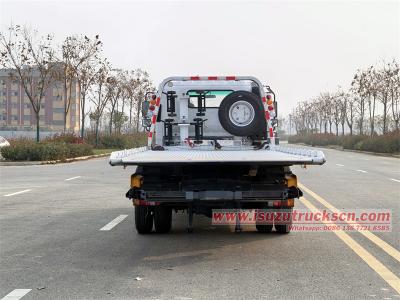 Isuzu 5T flatbed recovery towing truck