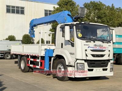 ISUZU GIGA 10tons Boom Crane Truck