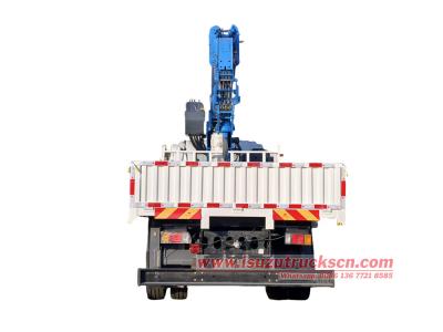 Rwanda Isuzu 14T boom crane truck price