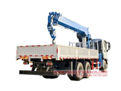 Rwanda Isuzu 14T boom crane truck price