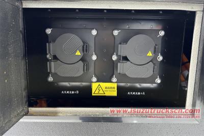 Isuzu Electricity tractor head with 352kWh