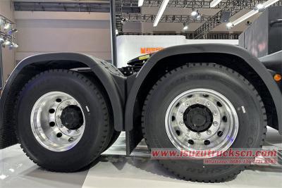 Isuzu Electricity tractor head with 352kWh