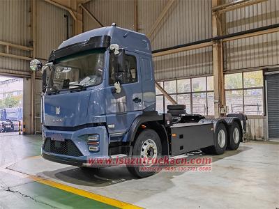 Isuzu 6x4 pure electric semi-trailer tractor