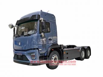 Isuzu 6x4 pure electric semi-trailer tractor